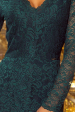 Obrázok pre 170-3 Krajkové šaty Numoco / zelené