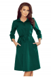Obrázok pre 286-1 SANDY košelové šaty - zelené