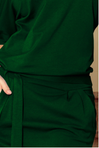 Obrázok pre 249-2 Šaty CASSIE s krátkym rukávom - zelené
