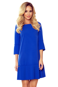Obrázok pre 228-8 LUCY - plisové šaty / modré