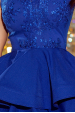 Obrázok pre 200-7 CHARLOTTE exkluzívne šaty / modré