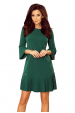 Obrázok pre 228-2 LUCY - plisové šaty / zelené