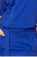 Obrázok pre 249-1 Šaty CASSIE s krátkym rukávom - modré