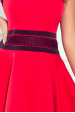 Obrázok pre 261-1 RICA šaty s tylom / červené