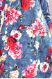 Obrázok pre 281-2 SOPHIE Pohodlné oversize šaty / kvetinové