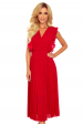 Obrázok pre 315-3 EMILY plisové midi šaty - červené
