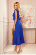 Obrázok pre 315-2 EMILY plisové midi šaty - modré