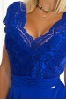 Šifónové šaty modré Linda -4